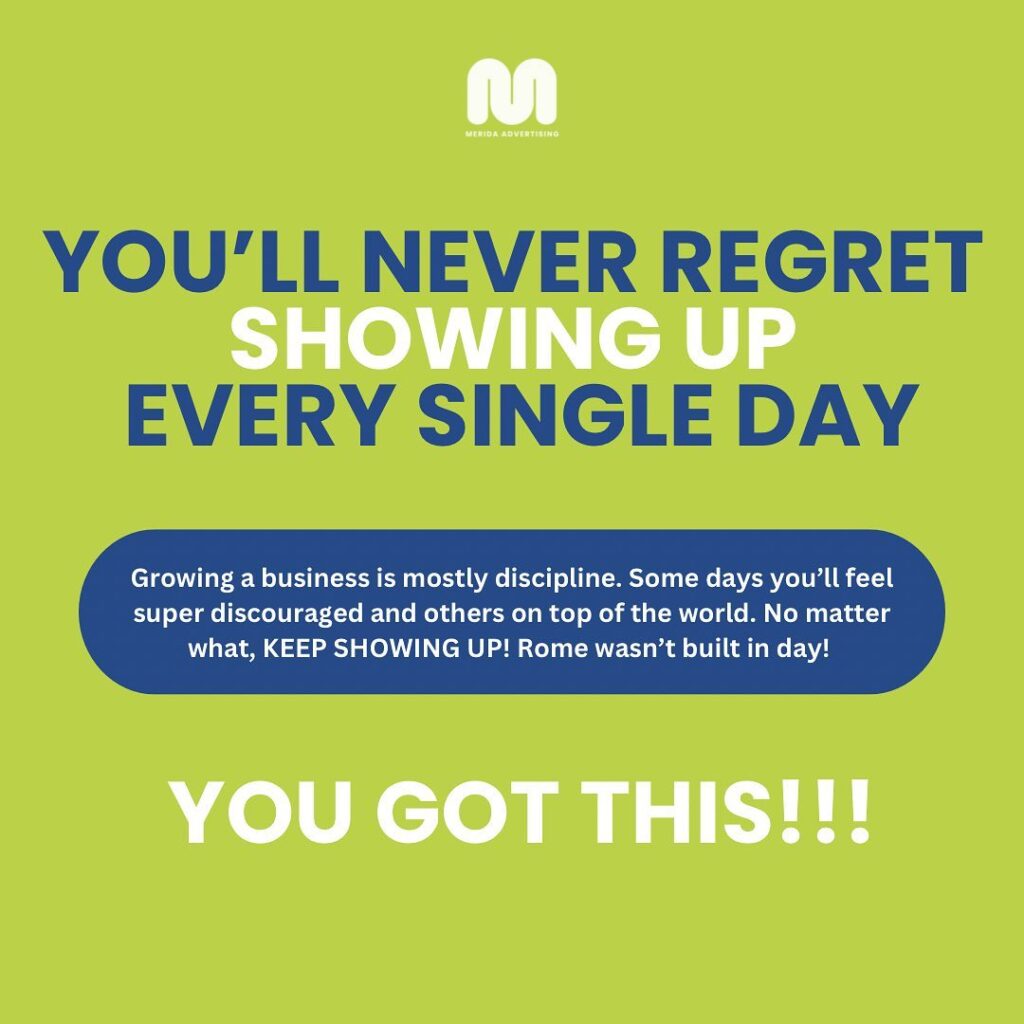 Instagram post from meridaadvertising. This post is in position 2.